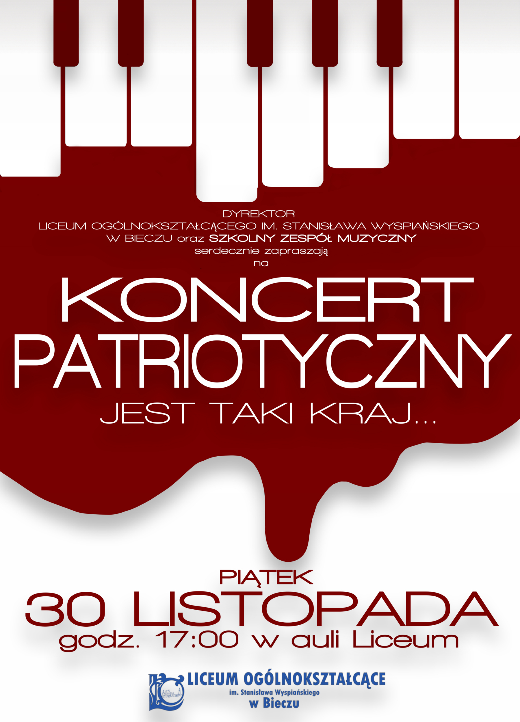 plakat koncert patriotyczny 1